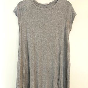 Grey comfy loose fitting dress